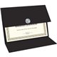 Geographics Recycled Certificate Holder - Black - 30% Recycled - 5 / Pack