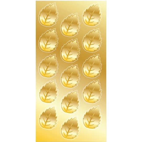 Geographics Gold Foil Leaf Embossed Seals - Self-adhesive - For Diploma, Certificate, Award, Card, Envelope, Scrapbooking - Asso