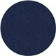 Flagship Carpets Amerisoft Solid Color Rug - 72" Diameter - Round - Navy Blue - Nylon, Polyester