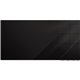 Ghent Magnetic Aria - Horizontal - 72" (6 ft) Width x 48" (4 ft) Height - Black Tempered Glass Surface - Rectangle - Horizontal 