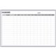 Ghent Dry Erase Board - 72" (6 ft) Width x 48" (4 ft) Height - White Steel Surface - Satin Aluminum Frame - Rectangle - Horizont