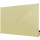 Ghent Harmony Dry Erase Board - 36" (3 ft) Width x 24" (2 ft) Height - Tempered Glass Surface - Beige Back - Square - Magnetic -