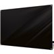 Ghent Harmony Dry Erase Board - 36" (3 ft) Width x 24" (2 ft) Height - Tempered Glass Surface - Black Back - Square - Magnetic -