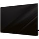 Ghent Harmony Dry Erase Board - 48" (4 ft) Width x 36" (3 ft) Height - Tempered Glass Surface - Black Back - Square - Magnetic -