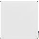 Ghent Harmony Dry Erase Board - 48" (4 ft) Width x 48" (4 ft) Height - Tempered Glass Surface - White Back - Square - Horizontal