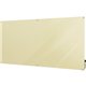 Ghent Harmony Dry Erase Board - 60" (5 ft) Width x 48" (4 ft) Height - Tempered Glass Surface - Beige Back - Square - Magnetic -