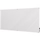 Ghent Harmony Dry Erase Board - 96" (8 ft) Width x 48" (4 ft) Height - Tempered Glass Surface - White Back - Rectangle - Horizon