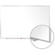 Ghent M1-48-4 Porcelain Magnetic Whiteboard with Aluminum Frame - 96" (8 ft) Width x 48" (4 ft) Height - Porcelain Enameled Stee