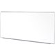 Ghent 5'H Projection Porcelain Whiteboard - 144" (12 ft) Width x 60" (5 ft) Height - White Porcelain Surface - Gray Satin Alumin