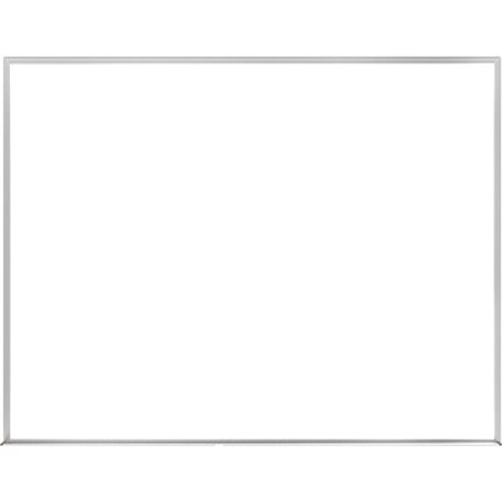 Ghent Verona Markerboard - 24" (2 ft) Width x 18" (1.5 ft) Height - Melamine Surface - Aluminum Frame - Non-magnetic, Durable - 