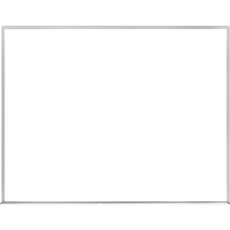 Ghent Verona Markerboard - 36" (3 ft) Width x 24" (2 ft) Height - Melamine Surface - Aluminum Frame - Durable, Non-magnetic - 1 