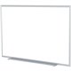 Ghent M2 Dry Erase Board - 60" (5 ft) Width x 36" (3 ft) Height - White Surface - Satin Aluminum Frame - Rectangle - Horizontal 