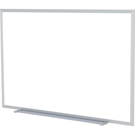 Ghent M2 Dry Erase Board - 60" (5 ft) Width x 36" (3 ft) Height - White Surface - Satin Aluminum Frame - Rectangle - Horizontal 