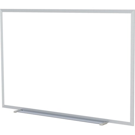 Ghent M2 Dry Erase Board - 60" (5 ft) Width x 48" (4 ft) Height - White Surface - Satin Aluminum Frame - Rectangle - Horizontal 