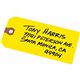 Avery Unstrung Shipping Tags, 11.5 pt. Stock, 4-3/4" x 2-3/8" , 1,000 Yellow Hang Tags - 4.75" Length x 2.37" Width - Rectangula