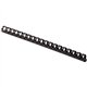 Fellowes Plastic Binding Combs - Black, 5/8" Diameter - 0.6" Height x 10.8" Width x 0.6" Depth - 0.62" Maximum Capacity - 120 x 