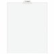 Avery Individual Bottom Tab Legal Dividers - 25 x Divider(s) - Bottom Tab(s) - Exhibit M - 1 Tab(s)/Set - 8.5" Divider Width x 1