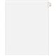 Avery Individual Legal Exhibit Dividers - Avery Style - 25 x Divider(s) - Printed Tab(s) - Character - A - 1 Tab(s)/Set - 8.5" D