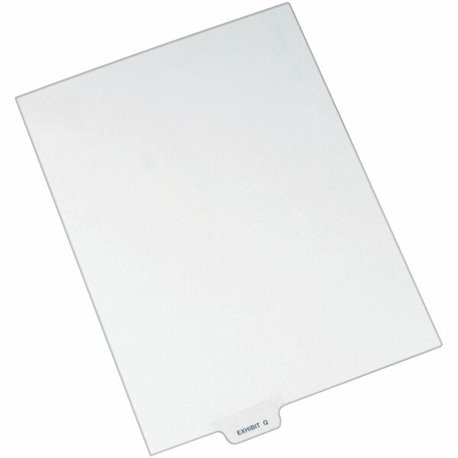 Avery Individual Bottom Tab Legal Dividers - 25 x Divider(s) - Bottom Tab(s) - Exhibit Q - 1 Tab(s)/Set - 8.5" Divider Width x 1