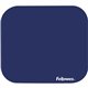 Fellowes Mouse Pad - Blue - 0.13" x 9" x 8" Dimension - Blue - Rubber - Scratch Resistant - 1 Pack