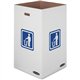 Bankers Box Waste & Recycling Bins - Internal Dimensions: 18" Width x 18" Depth x 30" Height - External Dimensions: 18.4" Width 
