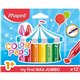 Helix Color Peps My First Wax Jumbo Crayons - Assorted - 12 / Pack