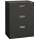 HON Brigade 600 H673 Lateral File - 30" x 18"40.9" - 3 Drawer(s) - Finish: Charcoal