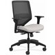 HON Solve Chair - Fabric Seat - Black Mesh Back - Black Frame - Mid Back - Sterling