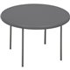 Iceberg IndestrucTable TOO 1200 Series Round Folding Table - For - Table TopRound Top - Contemporary Style - 600 lb Capacity x 1