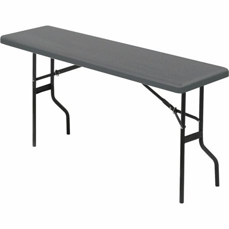 Iceberg IndestrucTable TOO 1200 Series Foldlng Table - For - Table TopRectangle Top - Contemporary Style - 250 lb Capacity - 60"