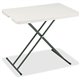 Iceberg IndestrucTable TOO 1200 Series Adjustable Personal Folding Table - For - Table TopRectangle Top - 25 lb Capacity - Heigh