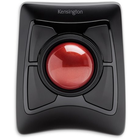 Kensington Expert Mouse Wireless Trackball - DiamondEye - Wireless - Bluetooth/Radio Frequency - Black - 1 - USB - Scroll Ring -