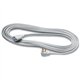 Heavy Duty Indoor 15' Extension Cord - 125 V AC / 15 A - Gray - 15 ft Cord Length - 1
