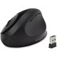 Kensington Pro Fit Ergo Wireless Mouse - Wireless - Bluetooth/Radio Frequency - 2.40 GHz - Black - 1 - USB - 1600 dpi - 5 Button