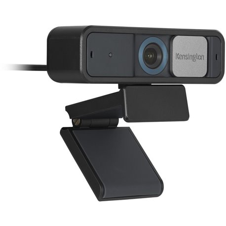 Kensington W2050 Webcam - 30 fps - Black - USB Type C - 1 Pack(s) - 1920 x 1080 Video - Auto-focus - 360&deg Angle - 2x Digital 