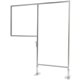 Ghent Panel - Aluminum Frame - Clear - 1 Each