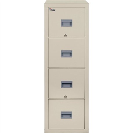 FireKing Patriot Series 4-Drawer Vertical Fire Files - 17.7" x 31.6" x 52.8" - 4 x Drawer(s) for File - Letter - Vertical - Fire