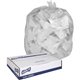 Genuine Joe Clear Trash Can Liners - Medium Size - 30 gal Capacity - 30" Width x 36" Length - 0.60 mil (15 Micron) Thickness - L