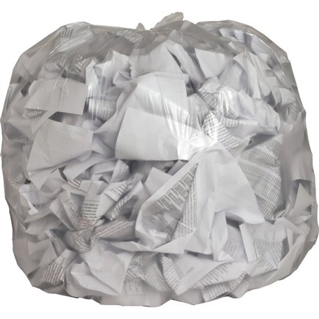 Genuine Joe Clear Trash Can Liners - 45 gal Capacity - 40" Width x 46" Length - 0.60 mil (15 Micron) Thickness - Low Density - C