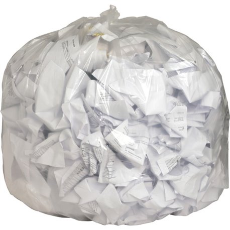 Genuine Joe Clear Trash Can Liners - 56 gal Capacity - 43" Width x 48" Length - 0.80 mil (20 Micron) Thickness - Low Density - C