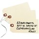 Avery Shipping Tags with Wire, 11.5 pt. Stock, 5-1/4"x2-5/8" , 1,000 Manila Hang Tags - 26 - 5.25" Length x 2.62" Width - Rectan