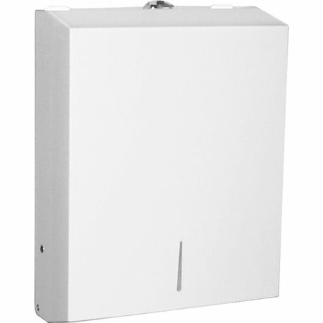 Genuine Joe C-Fold/Multi-fold Towel Dispenser Cabinet - C Fold, Multifold Dispenser - 13.5" Height x 11" Width x 4.3" Depth - St