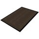 Genuine Joe Gold Dual-Rib Hard Surface Floor Mat - Hard Floor - 60" Length x 36" Width - Polypropylene, Vinyl - Chocolate - 1Eac