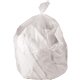 Genuine Joe Strong Economical Trash Bags - 33 gal Capacity - 33" Width x 40" Length - 0.63 mil (16 Micron) Thickness - Clear - R