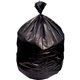 Genuine Joe Strong Economical Trash Bags - 56 gal Capacity - 43" Width x 48" Length - 0.87 mil (22 Micron) Thickness - Black - R