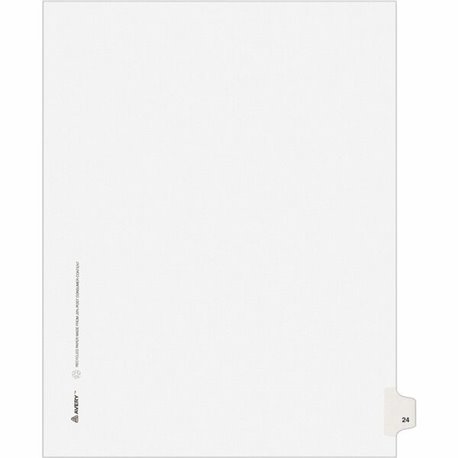 Avery Extra Wide A-Z Tabs Ready Index Dividers - 26 x Divider(s) - A-Z - 26 Tab(s)/Set - 9.3" Divider Width x 11" Divider Length