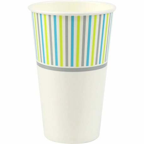 Genuine Joe 16 oz Cold Cups - 50 / Pack - Paper - Cold Drink, Beverage