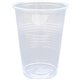 Genuine Joe 7 oz Transparent Beverage Cups - 100 / Pack - 25 / Carton - Clear - Plastic - Beverage, Cold Drink