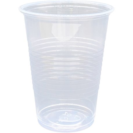 Genuine Joe 7 oz Transparent Beverage Cups - 100 / Pack - 25 / Carton - Clear - Plastic - Beverage, Cold Drink