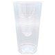 Genuine Joe 20 oz Transparent Beverage Cups - 50 / Bag - 12 / Carton - Clear - Plastic - Beverage, Picnic, Company, Event